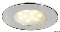 Atria LED spotlight polished SS 